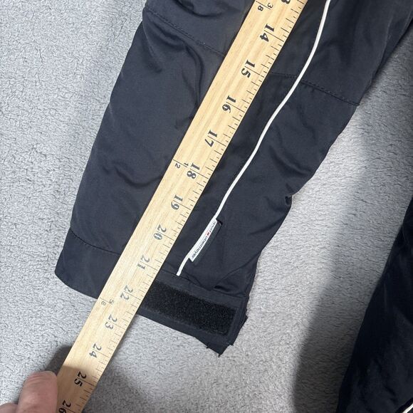 Obermeyer Ridge Line Ski Snow Jacket Women Size 8 Black Gorpcore Detachable Hood - Picture 9 of 16